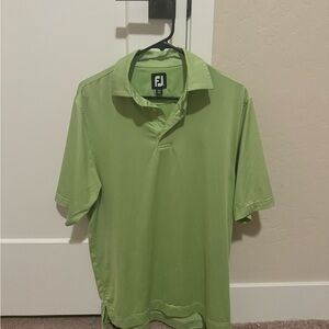 FootJoy Golf Polo - Green - Small